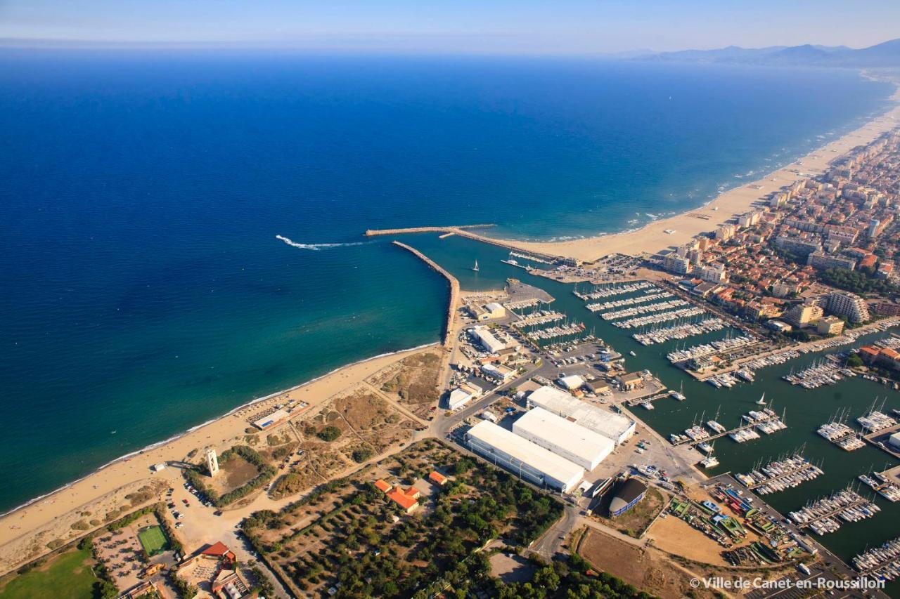 BEN AQUI Super appartement à 100m de la mer Canet-en-Roussillon Extérieur photo